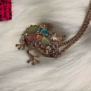 Betsey Johnson | NWT Frog Necklace